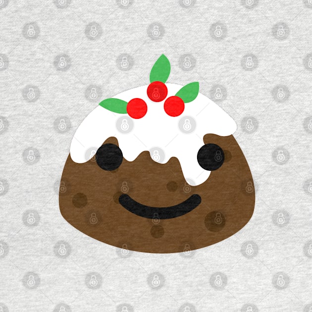 christmas pudding emoji by gossiprag